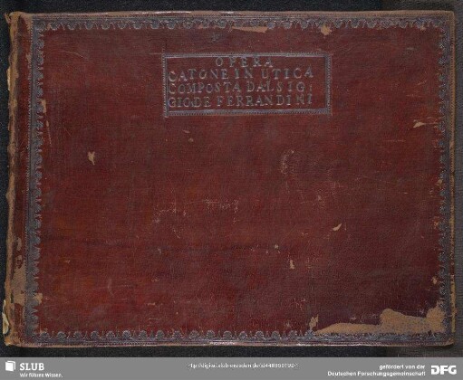 Catone in Utica - Mus.3037-F-3 : V (6), orch, b