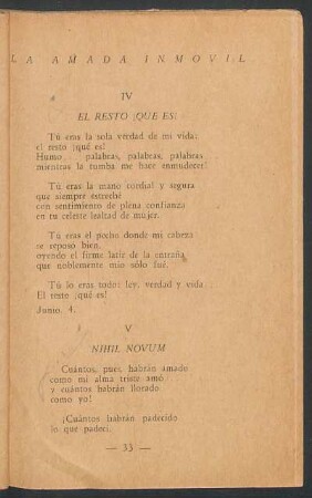 Nihil novum