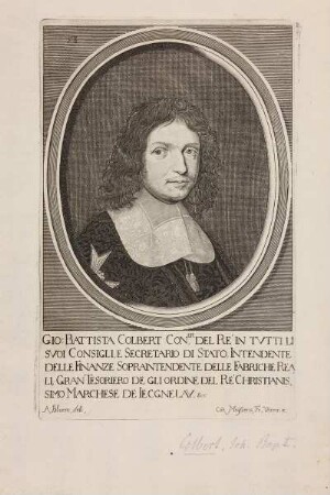 Bildnis des Gio. Battista Colbert