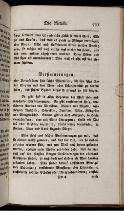 Versteinerungen