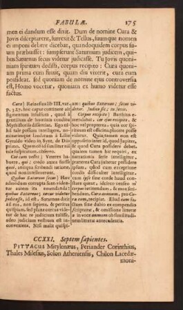 CCXXI. Septem sapientes.
