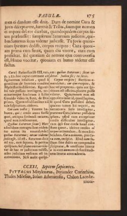 CCXXI. Septem sapientes.
