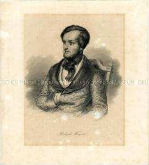 Porträt Richard (Wilhelm) Wagner, Jugendbildnis