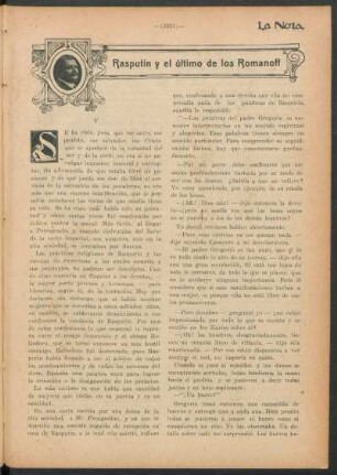 Rasputin y el último de los Romanoff