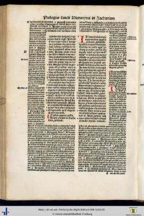 Prologus Sancti Hieronymi.
