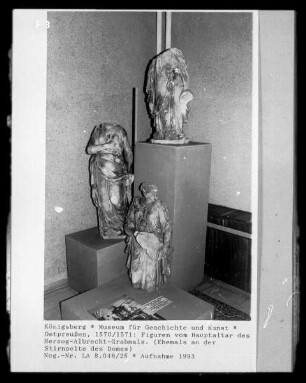 Figur vom Hauptaltar des Herzog-Albrecht-Grabmals