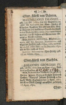 [Chur-Fürsten]