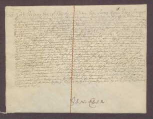 Testament des Kammerrats Georg Kiener zu Karlsburg und seiner Ehefrau Catharine Zachmann