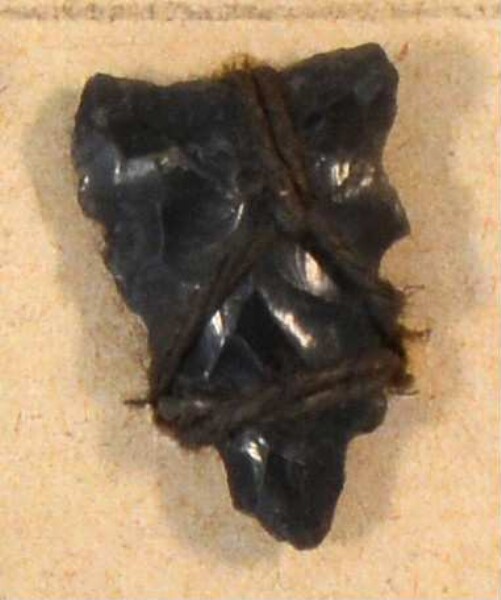 Stone arrowhead