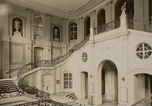Dresden, Landhaus : Dresden. Landhaus. Inneres, Treppenhaus