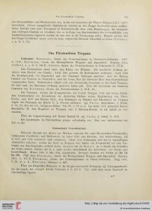 Das Fürstenthum Troppau