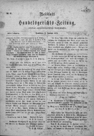 No. 1-2. Januar 1875