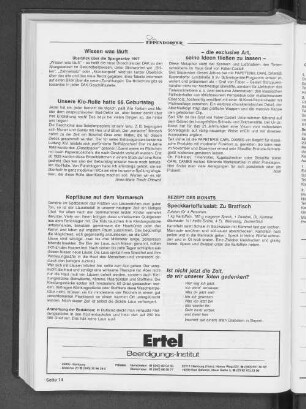 Wissen was läuft