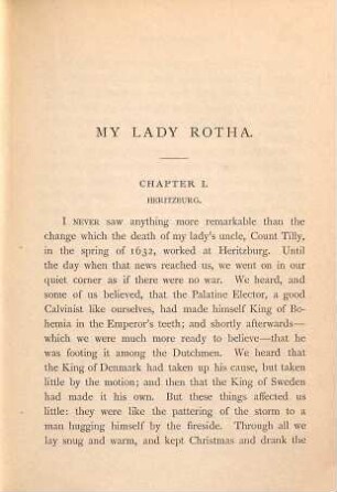 My Lady Rotha : a romance ; in 2 vol., 1
