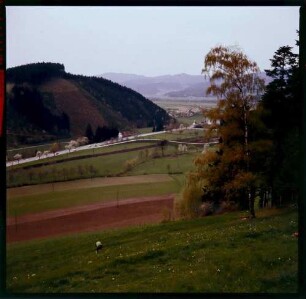 Himmelreich: Blick vom Höllental ins Dreisamtal