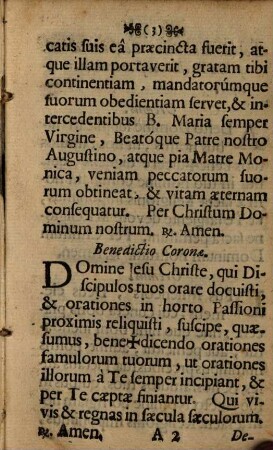 Modus Recipiendi, & absolvendi Cincturatos Almae Archi-Confraternitatis Beatae Mariae de Consolatione, Et S. Matris Monicae ex Propriis Ordinis Eremit. S. Augustini Romae, Venetiis, & Antverpieae impressis depromptus