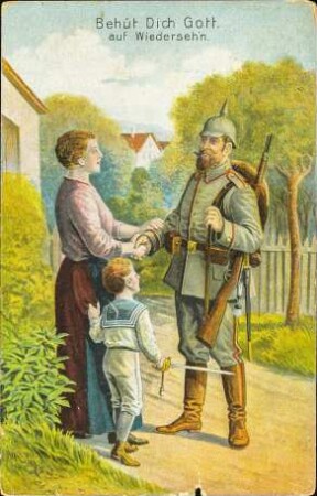 Behüt dich Gott, auf Wiedersehn.