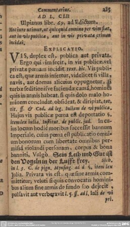 Ad L.CLII. Ulpianus libr. 69. ad Edictum