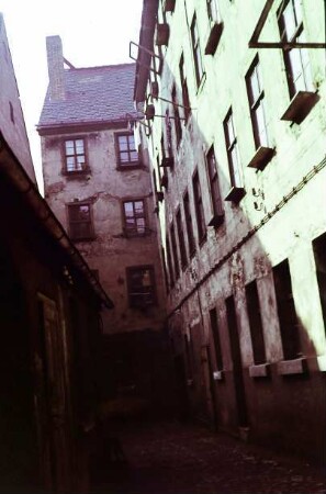 Leipzig, Gerberstraße : Hof der rechten Seite