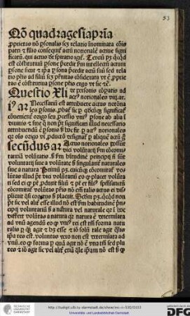 Questio xli de personis comparatis ad actus notionales, viii articulos.