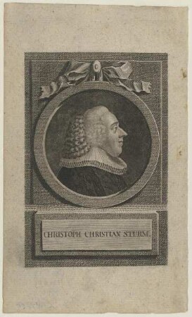 Bildnis des Christoph Christian Sturm