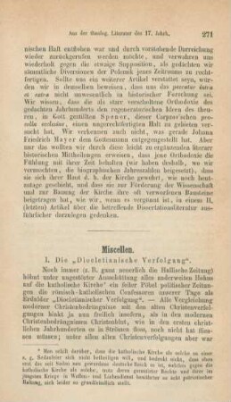 271-276 Miscellen