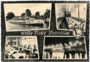 Postkarte der Weißen Flotte Potsdam