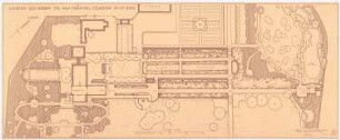 Garten Fraenkel, Berlin-Kladow: Schauplan der Gesamtanlage, 1:200, Vermerk