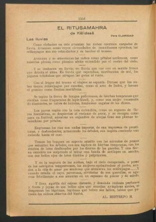 El Ritusamhara de Kâlidâsa - [Continuación]