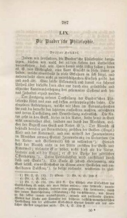 787-802 Die Baader'sche Philosophie : dritter Artikel