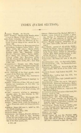 Index (Pársi section)
