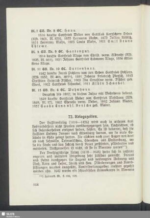 72. Kriegszeiten