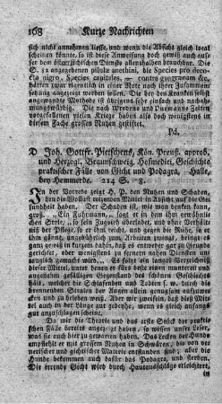 Geschichte praktischer Fälle von Gicht und Podagra. T.2.