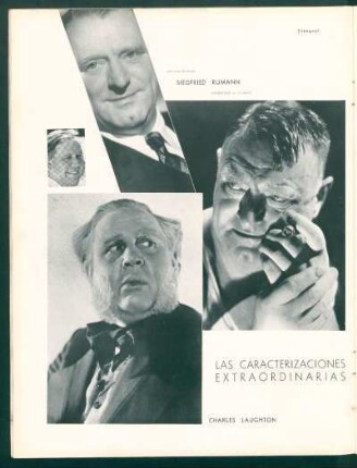 Las caracterizaciones extraordinarias