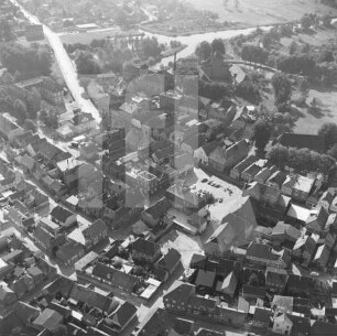 Altstadt von Neustadt-Glewe : Blickrichtung Südosten