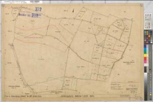 Hilbeck (Werl), Umlegung Hilbeck, Bl.4 Zuteilungskarte Hilbeck Flur 4