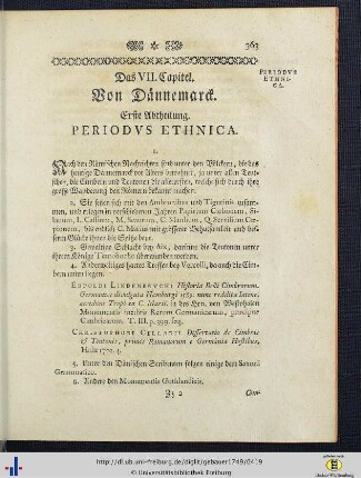 VII. Von Dännemarck.