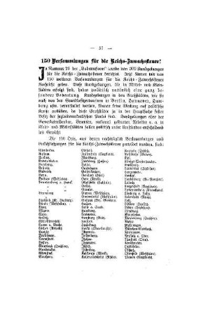 150 Versammlungen für die Reichs-Zuwachssteuer!