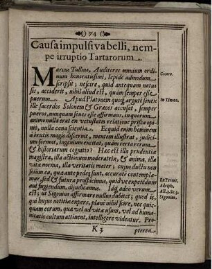 Causa impulsiva belli, nempe irruptio Tartarorum