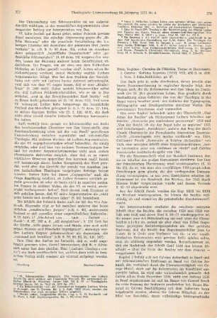 278-279 [Rezension] Droz, Eugénie, Chemins de l'hérésie