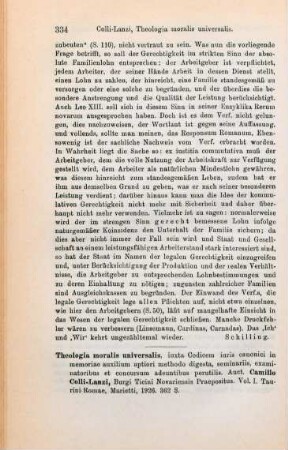 333-334 [Rezension] Muhler, Emil, Die Idee des gerechten Lohnes