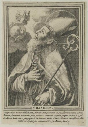 Bildnis des Basilius von Caesarea