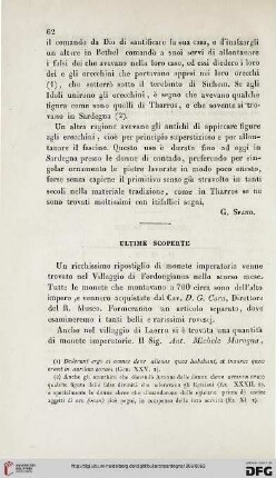 Ultime scoperte