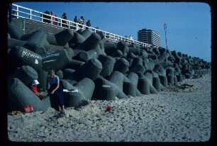 Küstenschutz durch Tetrapoden/Sylt