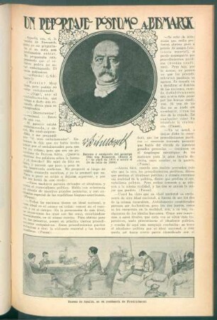 Un reportaje póstumo a Bismarck