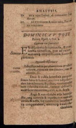 Dominica V. Post Trinit. ...
