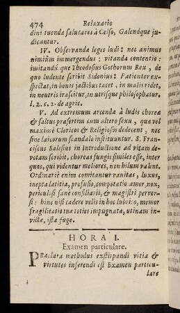 474-478, Praxis instituendi examen particulare