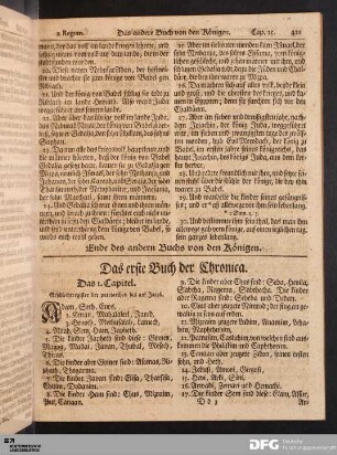 Das erste Buch der Chronica.