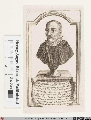 Bildnis Bernardino Ochino (eig. Tommasini)