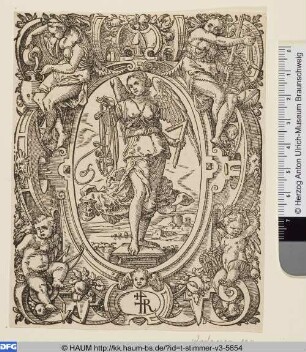 [Druckermarke des Theodosius Rihel; Symbol des Theod. Rihelius zu Strassburg]